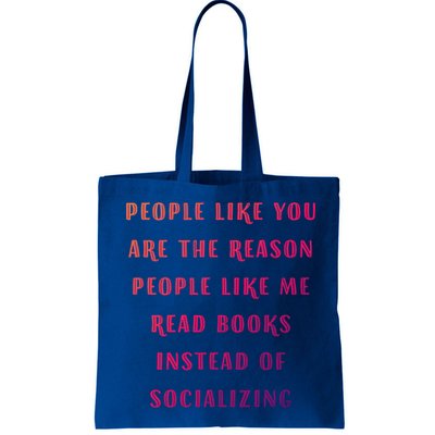 Introvert Antisocial Id Rather Be Reading Gift Bag