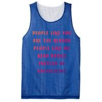 Introvert Antisocial Id Rather Be Reading Gift Mesh Reversible Basketball Jersey Tank