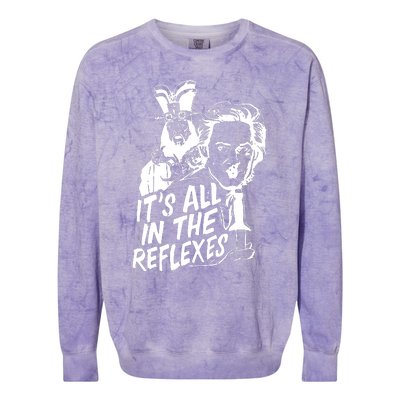 Its All In The Reflexes Colorblast Crewneck Sweatshirt