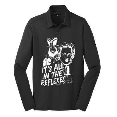 Its All In The Reflexes Silk Touch Performance Long Sleeve Polo