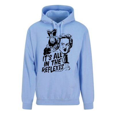 Its All In The Reflexes Unisex Surf Hoodie