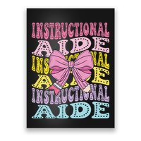 Instructional Aide Ia Classroom Support Teacher Aide Parapro Poster