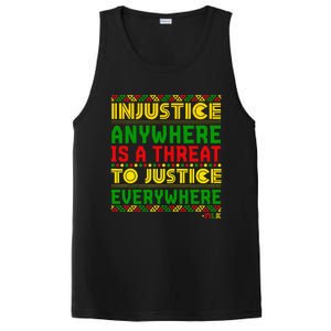 Injustice Anywhere Is A Threat To Justice Everywhere Mlk PosiCharge Competitor Tank