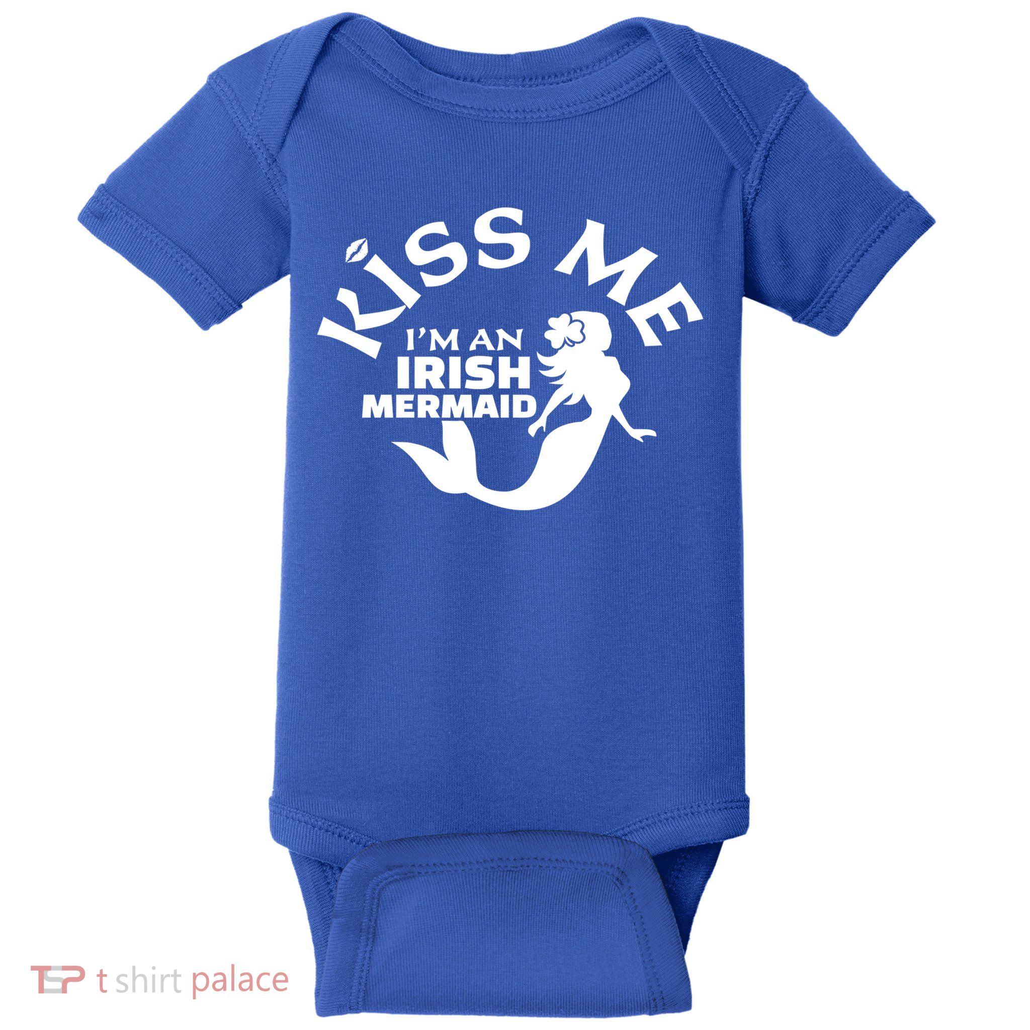 I'm An Irish Mermaid Costume Funny Gift Baby Bodysuit