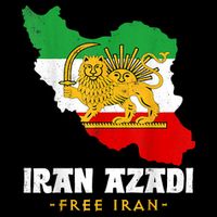 IRAN AZADI Iran Flag Map Lion Sun Sword Free Iran Revolution Tank Top