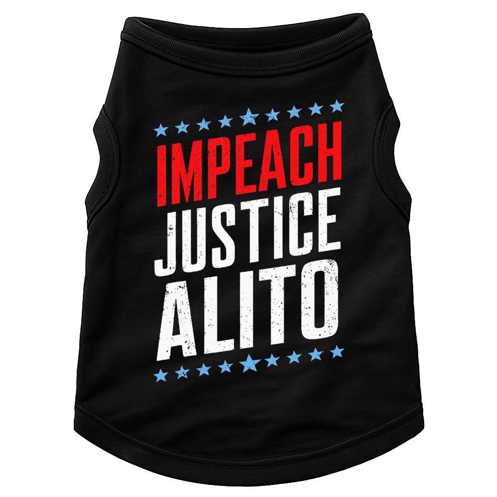 Impeach Alito Impeach Supreme Court Justice Samuel Alito Doggie Tank