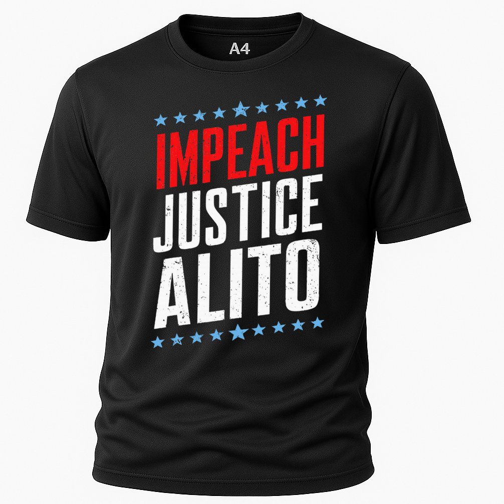 Impeach Alito Impeach Supreme Court Justice Samuel Alito Cooling Performance Crew T-Shirt