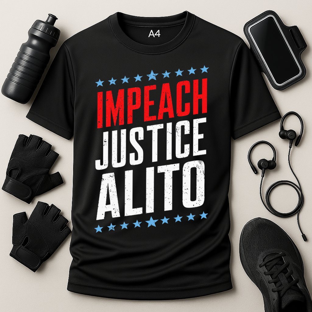 Impeach Alito Impeach Supreme Court Justice Samuel Alito Cooling Performance Crew T-Shirt