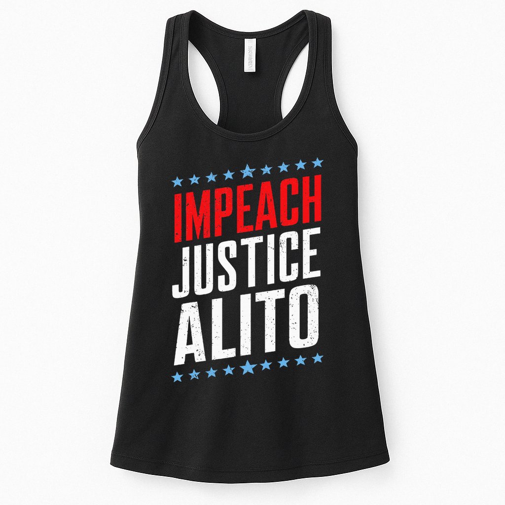 Impeach Alito Impeach Supreme Court Justice Samuel Alito Womens Tank Top
