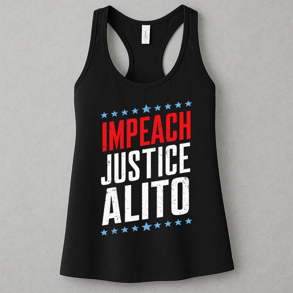 Impeach Alito Impeach Supreme Court Justice Samuel Alito Womens Tank Top
