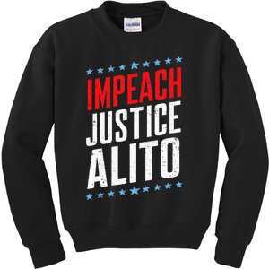 Impeach Alito Impeach Supreme Court Justice Samuel Alito Kids Sweatshirt