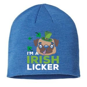 I'm A Irish Licker Dog Lover Puppy Owner Saint Patricks Day Gift Sustainable Beanie