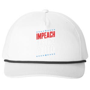 Impeach Alito Impeach Supreme Court Justice Samuel Alito Snapback Five-Panel Rope Hat