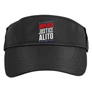 Impeach Alito Impeach Supreme Court Justice Samuel Alito Adult Drive Performance Visor