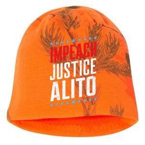 Impeach Alito Impeach Supreme Court Justice Samuel Alito Kati - Camo Knit Beanie