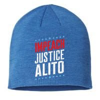 Impeach Alito Impeach Supreme Court Justice Samuel Alito Sustainable Beanie