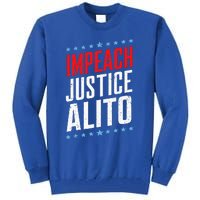 Impeach Alito Impeach Supreme Court Justice Samuel Alito Tall Sweatshirt