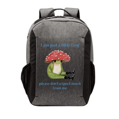 I Am Just A Little Frog Dont Expect Much Cute Cartoon Vector Backpack