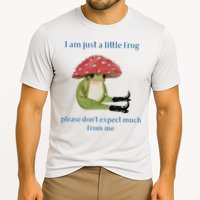 I Am Just A Little Frog Dont Expect Much Cute Cartoon Cooling Performance Crew T-Shirt