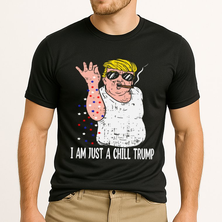I Am Just A Chill Guy Trump Funny Meme For Trump Supporters Cooling Performance Crew T-Shirt