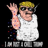 I Am Just A Chill Guy Trump Funny Meme For Trump Supporters T-Shirt