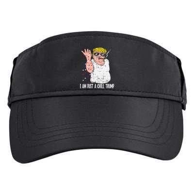 I Am Just A Chill Guy Trump Funny Meme For Trump Supporters Adult Drive Performance Visor