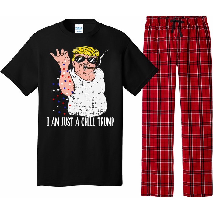 I Am Just A Chill Guy Trump Funny Meme For Trump Supporters Pajama Set