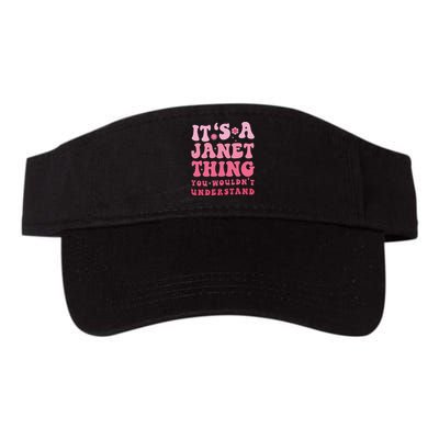 It's A Janet Thing You Wouldn't Understand Cute First Name Visor