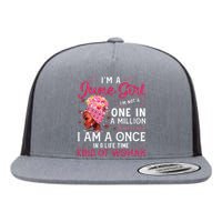 I'm A June Afro Black Wo Queen Gemini Cancer Bday Flat Bill Trucker Hat