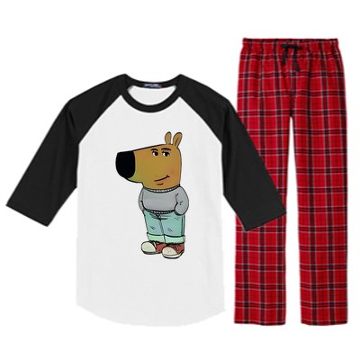 I Am Just A Chill Guy Funny Raglan Sleeve Pajama Set