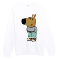 I Am Just A Chill Guy Funny Premium Crewneck Sweatshirt