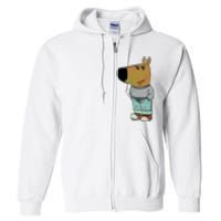 I Am Just A Chill Guy Funny Full Zip Hoodie