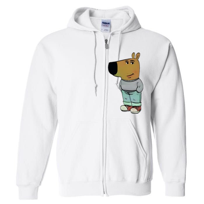 I Am Just A Chill Guy Funny Full Zip Hoodie