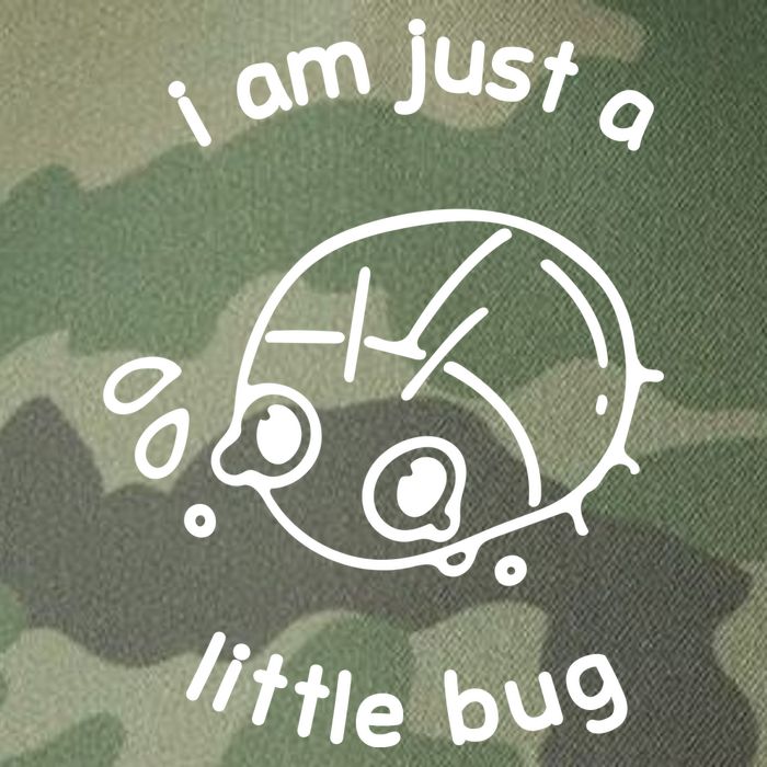 I Am Just A Little Bug Legacy Tie Dye Trucker Hat