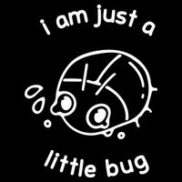 I Am Just A Little Bug Pom Pom 12in Knit Beanie