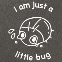 I Am Just A Little Bug Cotton Canvas Backpack