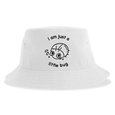 I Am Just A Little Bug Sustainable Bucket Hat