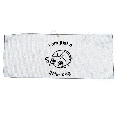I Am Just A Little Bug Large Microfiber Waffle Golf Towel