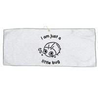 I Am Just A Little Bug Large Microfiber Waffle Golf Towel