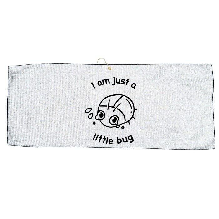 I Am Just A Little Bug Large Microfiber Waffle Golf Towel