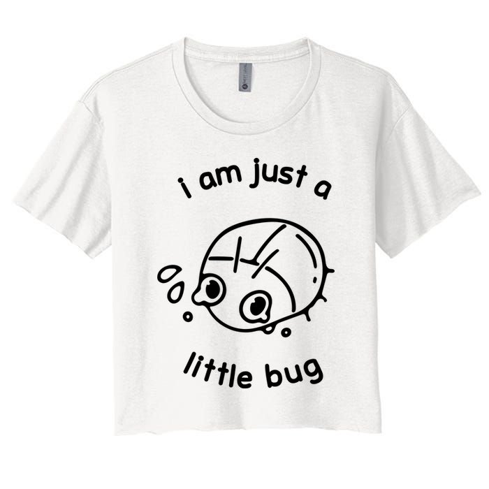I Am Just A Little Bug Crop Top