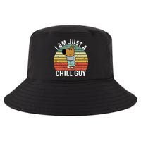 I Am Just A Chill Guy Chillguy Fun Meme Chillin Cool Comfort Performance Bucket Hat