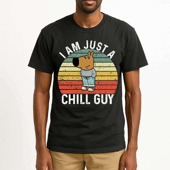 I Am Just A Chill Guy Chillguy Fun Meme Chillin Tall T-Shirt