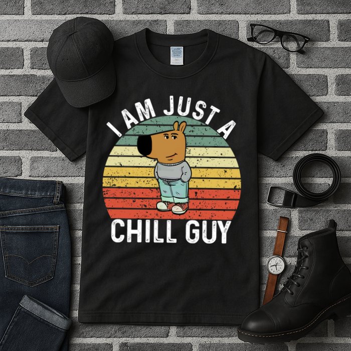 I Am Just A Chill Guy Chillguy Fun Meme Chillin Tall T-Shirt