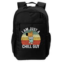 I Am Just A Chill Guy Chillguy Fun Meme Chillin Backpack
