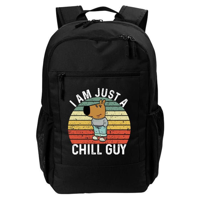 I Am Just A Chill Guy Chillguy Fun Meme Chillin Backpack