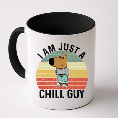 I Am Just A Chill Guy Chillguy Fun Meme Chillin Mug