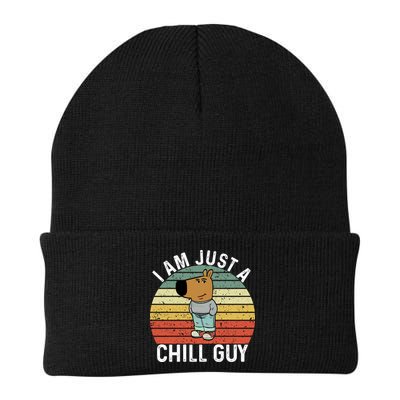 I Am Just A Chill Guy Chillguy Fun Meme Chillin Beanie