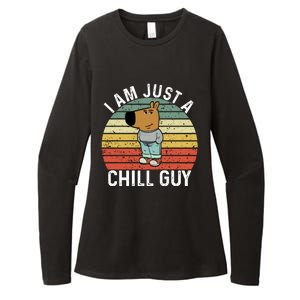 I Am Just A Chill Guy Chillguy Fun Meme Chillin Womens CVC Long Sleeve Shirt