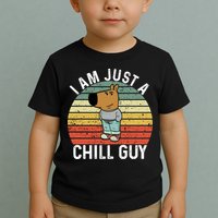 I Am Just A Chill Guy Chillguy Fun Meme Chillin Toddler T-Shirt
